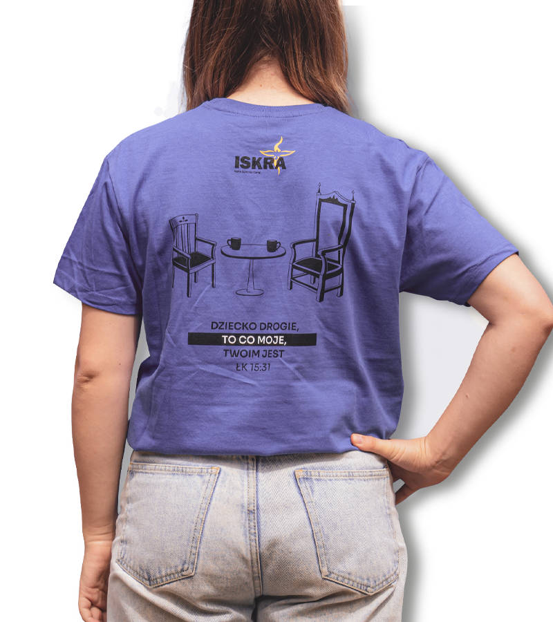 Koszulka ISKRA z cytatem - 3 kolory