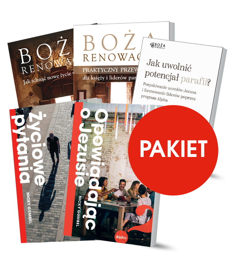 Alpha i Boża Renowacja – pakiet 5 książek