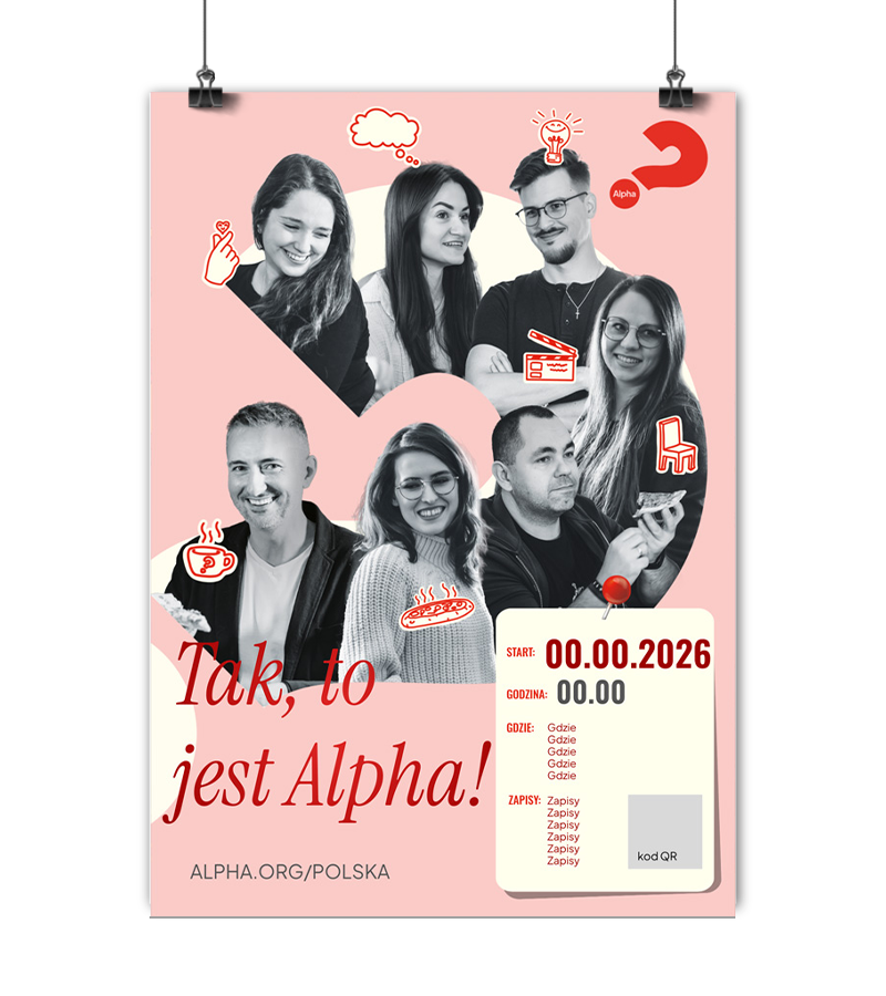 Spersonalizowany plakat - Tak, to jest Alpha (seria A) - 5 wersji - obrazek 2