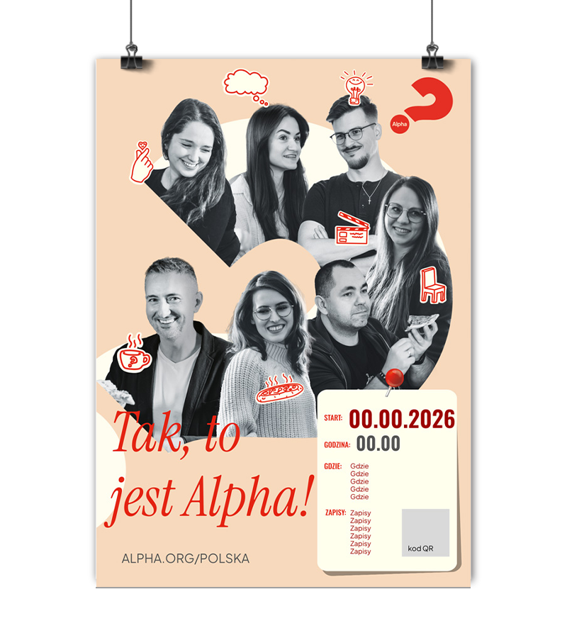 Spersonalizowany plakat - Tak, to jest Alpha (seria A) - 5 wersji - obrazek 5