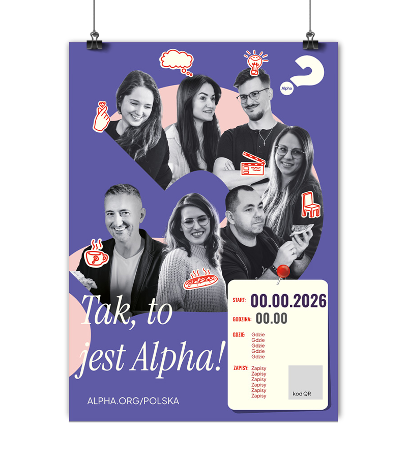 Spersonalizowany plakat - Tak, to jest Alpha (seria A) - 5 wersji - obrazek 4