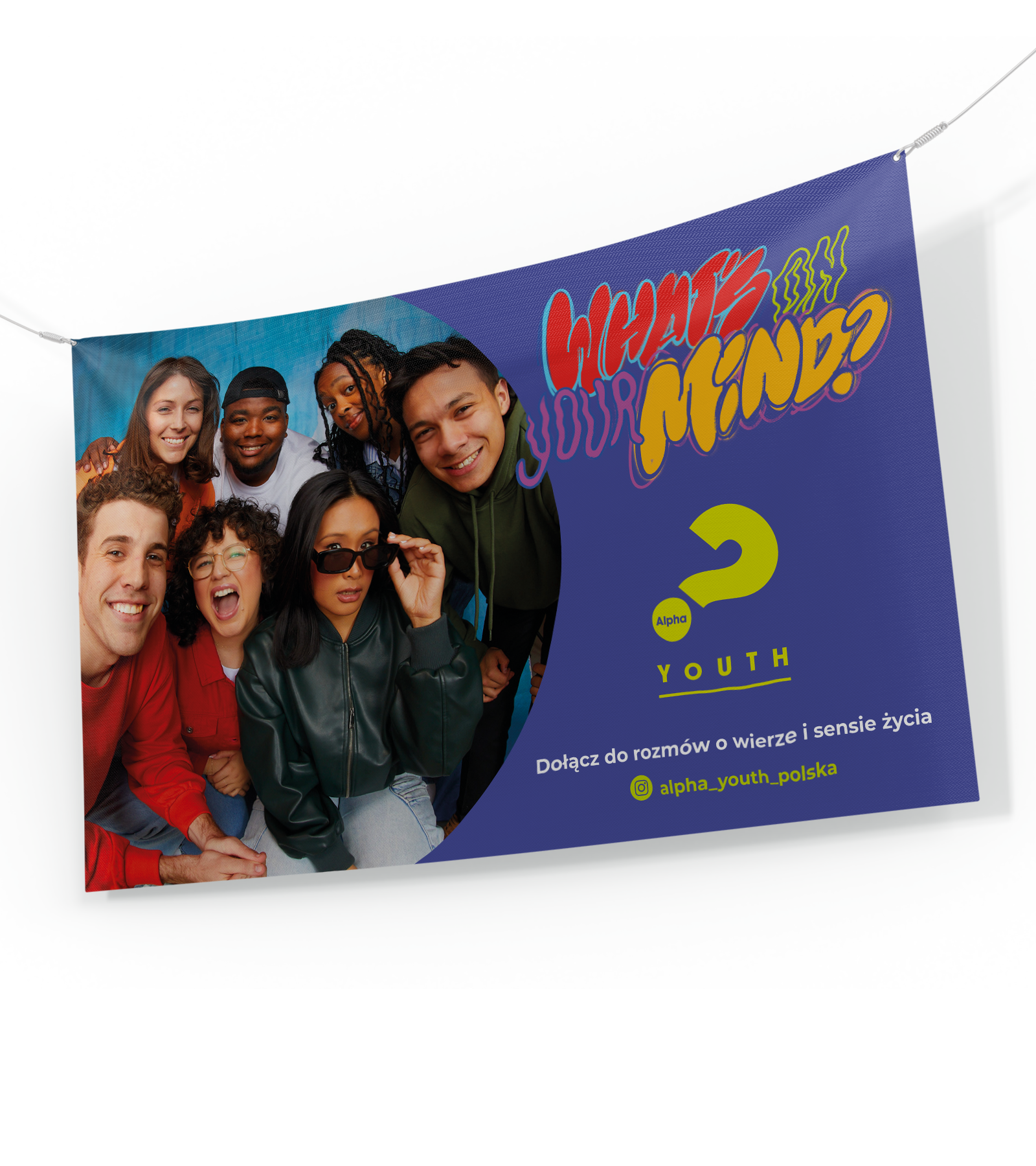 Banner reklamowy - Seria Alpha Youth - 12 wersji