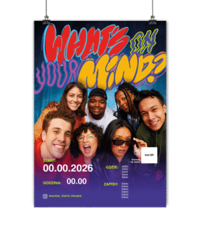 Spersonalizowany plakat - Seria Alpha Youth - 17 wersji