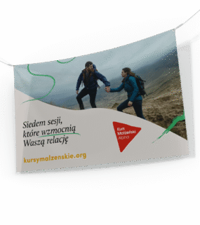 Banner Kurs Małżeński Alpha – 4 wersje